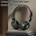 thumbnail image 4 of LACKUST Over-Ear Wireless Bluetooth 5.4 Headphones Black - Low Latency for Gaming, Long Battery Life, Foldable Soft Headband, Lightweight for Sports & Workout, 4 of 4