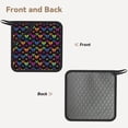 thumbnail image 2 of Honeii Rainbow Butterfly for Silicone Trivets for Hot Pots and Pans -Trivet Mat - Heat Resistant Silicone Trivet - Hot Plate Mats, 2 of 8
