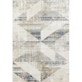 thumbnail image 1 of Dynamic Rugs QU6927072155 5 ft. 3 in. x 7 ft. 7 in. Quartz 27072 Area Rug, 155 Ivory & Slate, 1 of 1