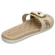 thumbnail image 3 of Sandalia Beira Rio Mujer Crema De Piso Slide Casual crema 23.5, 3 of 10