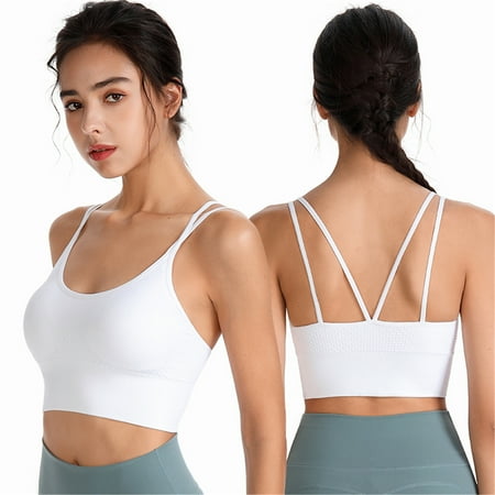 

Push Up Sports Bras For Women Deals!AIEOTT Sexy Comfortable Plus Size Bra，Women Bra With String Quick Dry Shockproof Running Fitness Underwear Fashion Gifts for Women Yoga Bra Summer Savings Clearance