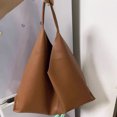 thumbnail image 3 of Bolsos de mano vintage de gran capacidad para mujer, bolsos y carteras de diseñador de lujo, novedad 2024, en PU con textura de lichi, para debajo del hombro, 3 of 5