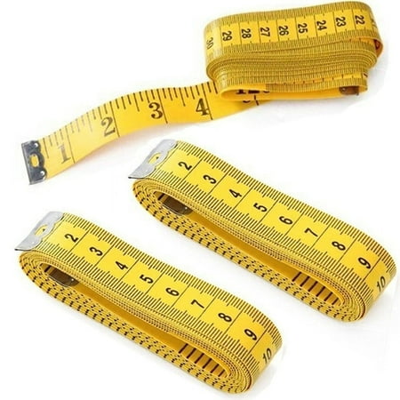 

Yozhu 2pcs 300cm/120 Inch Soft Tape Measurement Sewing Tailor Ruler Centimetre