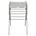 thumbnail image 1 of Household Essentials 5127 Collapsible Expandable Metal Clothes Drying Rack - Dry Wet Laundry Indoors - Satin Silver, 1 of 5