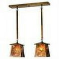 thumbnail image 2 of Meyda Tiffany 15286 2 Light 24" Wide Linear Pendant - Copper, 2 of 2