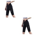 thumbnail image 1 of Qarigey Pantalón de Yoga de nailon para mujer, repuesto de cintura alta, transpirable, absorbente de sudor, para culturismo, pantalones cortos Type9 NO9, 1 of 6