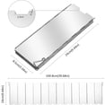 thumbnail image 2 of Parabrisas Plegable para Estufa de Acampar de 12 Placas, Parabrisas de Aluminio para Estufa de Acampar con Bolsa de Transporte, Parabrisas Portátil para Estufa de Campamento, Cocina Exterior,, 2 of 7