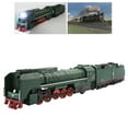 thumbnail image 3 of Locomotora de aleación CUTICAT Tren de juguete con luz musical Tren de vapor ligero Verde, 3 of 8