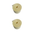 thumbnail image 2 of Advancent Cinta de arpillera de 5CM, manualidades DIY, varios colores, rollo de tejido Natural ecológico ligero, decoraciones de fiesta cosidas Beige 2piezas, 2 of 4