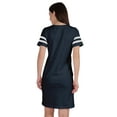 thumbnail image 5 of Inkmeso Womens Round Neck Sporty Tshirt Dress Striped Short Sleeve Summer Casual Tee- XS-2XL, 5 of 8
