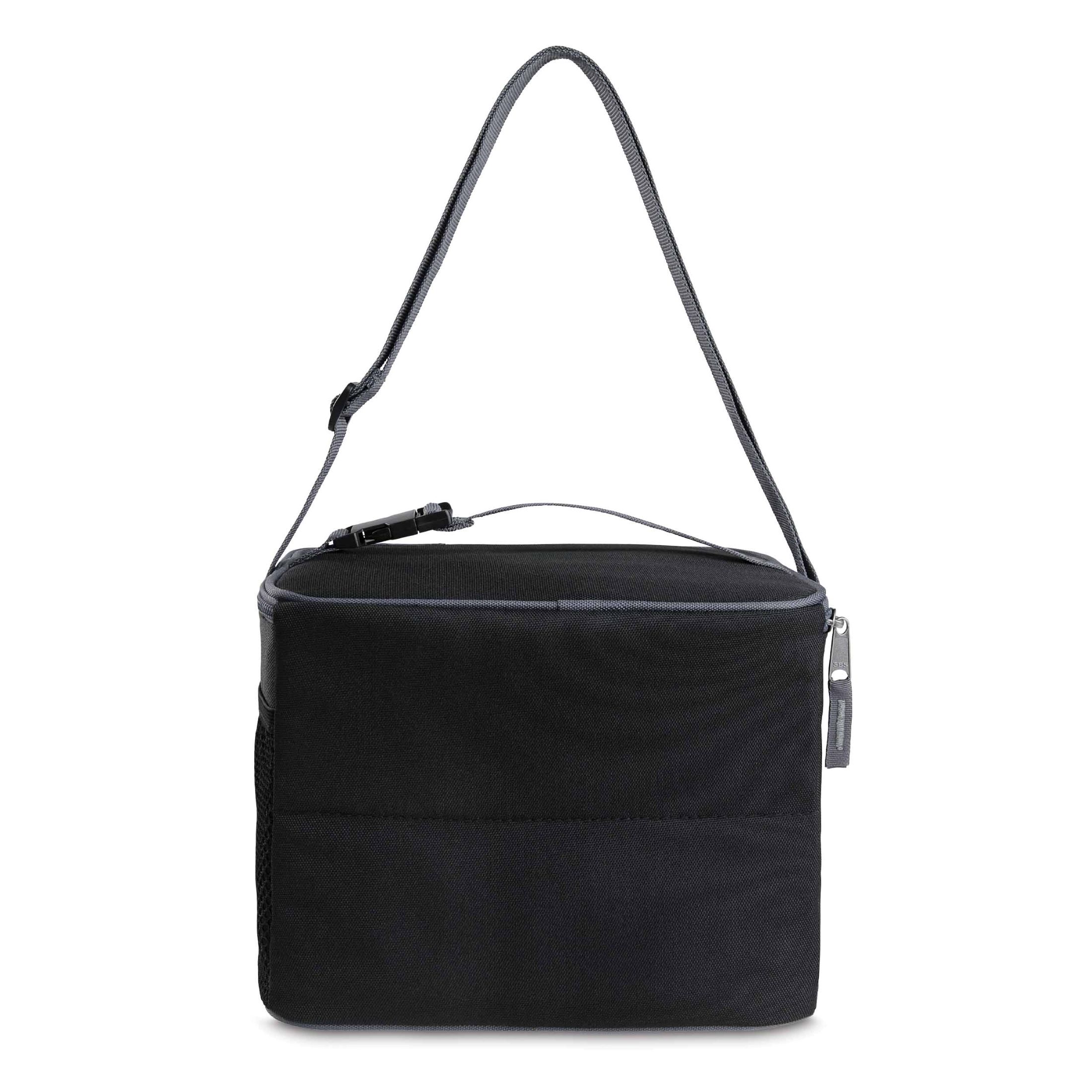 PackIt Freezable Lunch Cooler Bag, Black, 9 Can Capacity photo 2