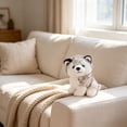 thumbnail image 2 of MMJ 7.87 Inch Stuffed Animals Husky Plush Toy Realistic Soft Cotton Lifelike Cuddly Companion Collectible Gift, 2 of 6