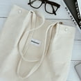thumbnail image 4 of Wrapables Corduroy Tote Bag, Casual Everyday Shoulder Handbag, 2pc Black/Cream, 4 of 6