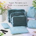thumbnail image 4 of JilgTeok 7 Set Packing Cubes for Travel, Compression Luggage Organizers Set, Travel Packing Kit with Laundry Bag & Shoes Bag to Refresh Your Space, 4 of 7