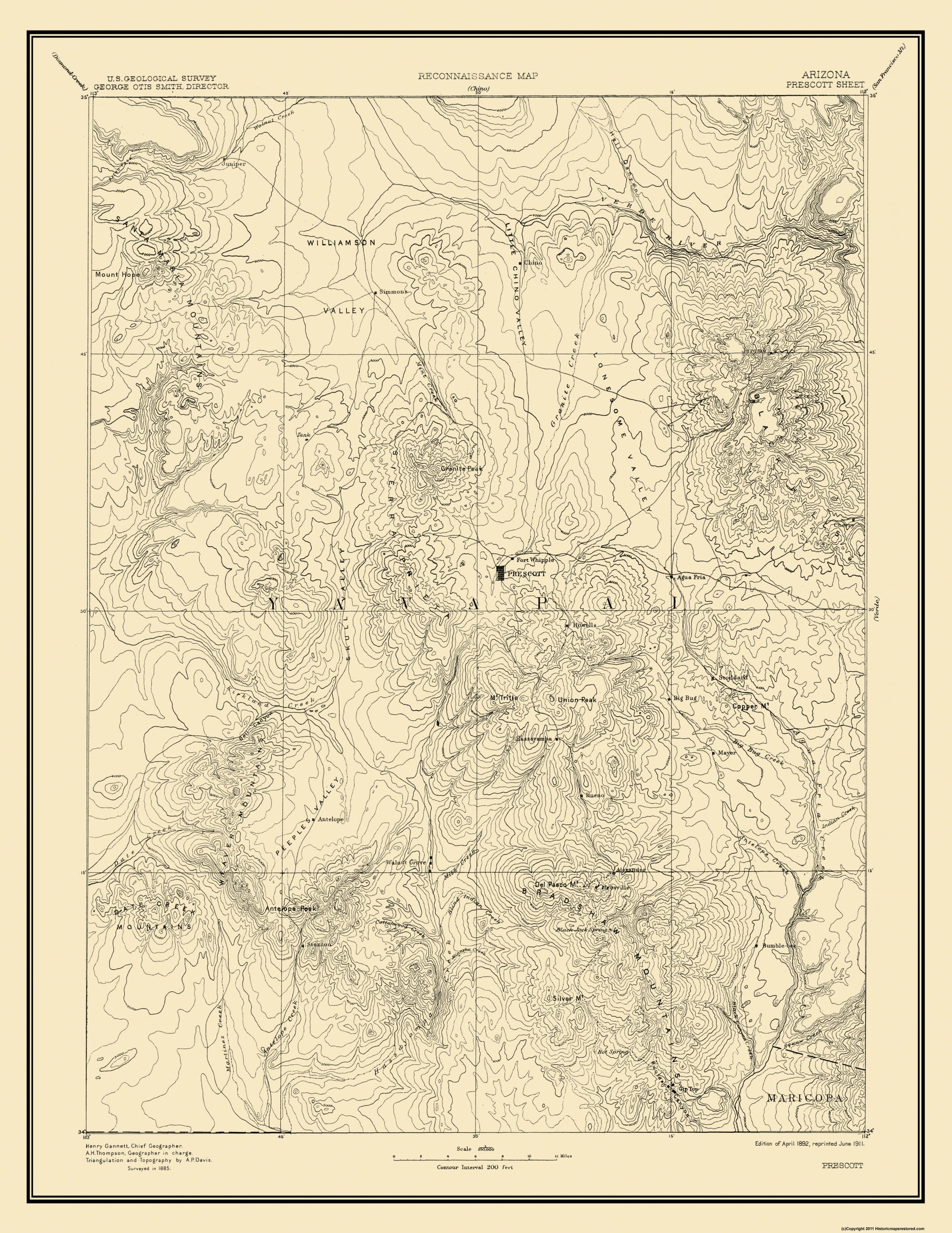 Topo Map Prescott Arizona Sheet - B264ee20 8189 4d73 9f7d 61b0fbf80e05 2.8d7f6daf9416c4e4c382cfac19208a5b 