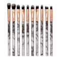 thumbnail image 1 of Juego de brochas para sombras de ojos Juego de brochas profesionales para maquillaje de ojos Brocha de maquillaje de mármol Brocha de maquillaje portátil para sombras de ojos, corrector,, 1 of 1