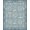 Blue Ivory, Pattern 15, variant on ODIKA 8'x10' Washable Area Rug Animals Marine Turtle Scattered Ocean Border Symmetrical Nautical for Living Room, Under Sectional, Family , Durable, Non-Slip