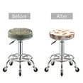 thumbnail image 3 of Conch Shell No.J926 Round Bar Stool Seat Covers, Elastic Round Chair Cover Stool Seat Slipcover Bar Stool Cushions Round Pad for 12-14 inch, 3 of 5