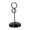 Black 10CM, variant on Necvior Reception Menu Clip Stand with Round Base for Dining and Desk Use