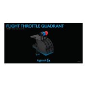 Saitek Pro Flight Throttle Quadrant - Cable - USB - PC - 5.90 ft Cable