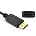 thumbnail image 4 of DisplayPort Display Port DP vers VGA Adaptateur Câble Mâle vers Femelle Convertisseur PC Ordinateur Portable HDTV Projecteur, 4 of 7