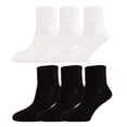 thumbnail image 1 of Calcetines Tin Unisex Sokkos Algodón Liso 6 Pares Cómodos y Resistentes, 1 of 10