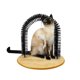 thumbnail image 1 of Cepillo arqueado para frotar gatos, cepillo para gatos, juguete para gatos, dispositivo de cuidado personal para mascotas, 1 of 3