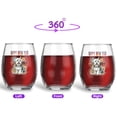 thumbnail image 2 of Happy New Year with Havanese Fireworks Holiday Xmas Winter 2025 15oz Stemless Wine Glass Mug Havanese Dog Lover Gifts Idea Wine Glasses Cup - 00025, 2 of 5