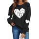 thumbnail image 3 of TaTaai Hoodies Shirts for Women Early Fall Long Sleeve Tops Vintage Graphic Outfits Tops Fashion Pullover Tees Gift, 3 of 9