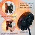 thumbnail image 5 of OHLGT 2-Packs Himalayan Salt Lamp Cord Replacement with Dimmer Switch and 6-Packs E12 Halogen Salt Lamp Bulbs, 5 of 7