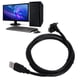 thumbnail image 4 of Micro-b a usb-a 30 cable adaptador de conexión cable en ángulo recto cable de conexión cable MicroB macho a USBA 30 macho cable cable adaptador de conexión en ángulo recto ANGGREK Otros, 4 of 8
