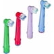 thumbnail image 2 of 4 Pack Kids Toothbrush Heads Compatible with Most Braun Oral B Kids Electric Toothbrushes, Dentia Multicolored Replacment Heads, 2 of 4