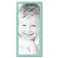 thumbnail image 2 of ArtToFrames 17" x 39" Eggshell Blue Picture Frame, 17x39 inch Blue Wood Poster Frame (WOM-4599),  Pack, 2 of 8