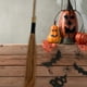thumbnail image 4 of 1 unid Halloween Wizard Broom decoración bruja escoba decoración accesorios decoración de halloween, 4 of 6