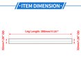 thumbnail image 4 of Ofertas Únicas Tubo de Intercambiador de Calor de Aleación de Aluminio 6063 OD 1.26" 0° Boca Bilateral Pulida Longitud 11.81" Grosor 0.07" Tono Plateado, 4 of 6