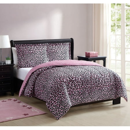 Juvy Are You Kitten Me Pink Black Comforter Set Twin Walmart Com