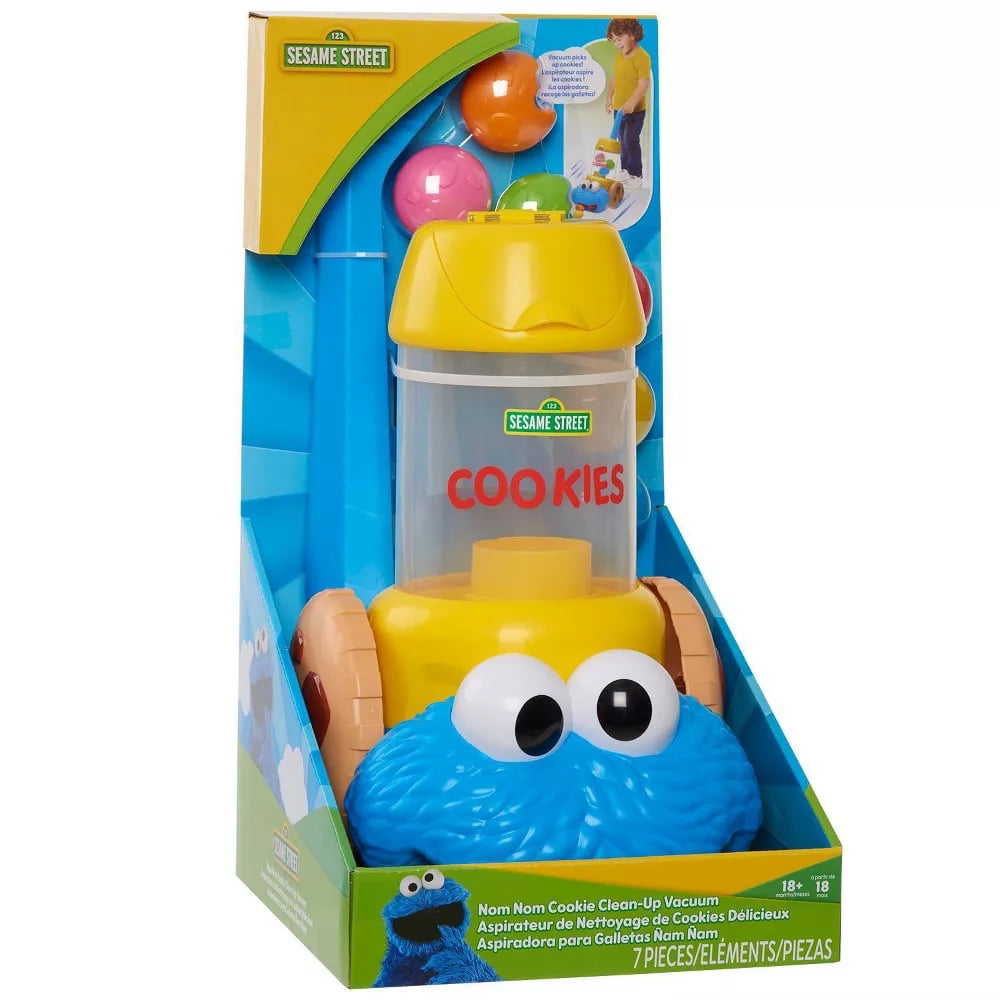 Sesame Street Nom Nom Cookie Cleanup Vacuum