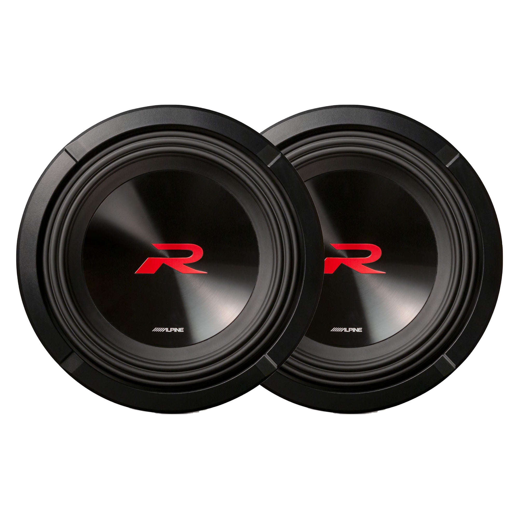 Alpine 2-R2-W10D2 Next-Generation 10" R-Series Subwoofers with Dual 2-Ohm Voice Coils