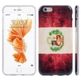 thumbnail image 2 of DreamWireless Patriotic Vintage Flag Rubber TPU Case Cover For Apple iPhone 6/6s, Red/White, 2 of 6