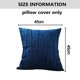 thumbnail image 2 of Juego de 2 fundas de almohada decorativas para sofá, color azul marino, 45 x 45 cm, 2 of 5
