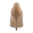 thumbnail image 4 of Journee Women's Gabriella SuperNatural Shades Narrow Width Slip On Pointed Toe Pumps, 4 of 10