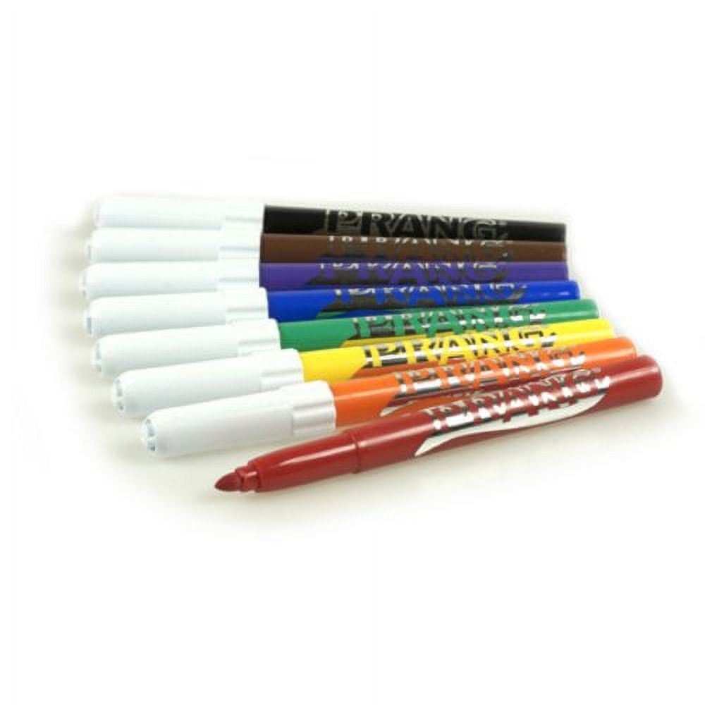 Prang Art Markers, Washable, Conical Tip, Assorted Classic Colors, Set of 200 Markers (80613)