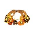 thumbnail image 2 of Eespoir Halloween LED String Lights, 1.5M Pumpkin Skull Spider Shapes, Warm Glow, Battery Operated, 2 AA Not Included, Indoor Halloween Home Party Light Decor, 2 of 6