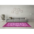 thumbnail image 3 of Ahgly Company Indoor Round Animal Pink Traditional Area Rugs, 8' Round, 3 of 4