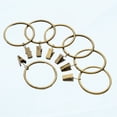 thumbnail image 1 of Metal Curtain Clip Rings 2 Inch Inside Diameter 14 (Antique Bronze), 1 of 1