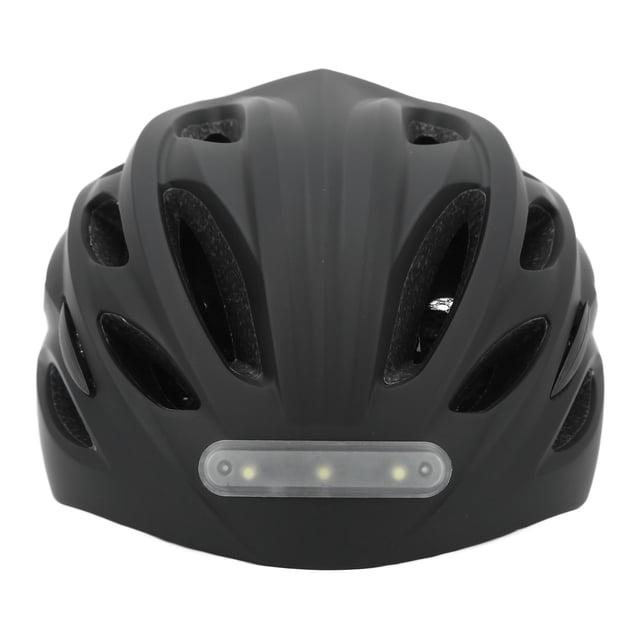 Casco con luz LED, casco con luz LED, casco de bicicleta transpirable, casco de bicicleta, valor excepcional