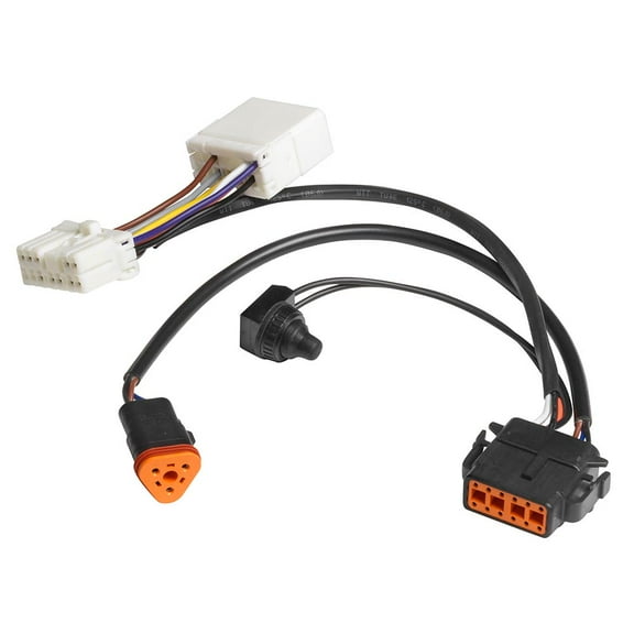 ROGUE® Motorcycle Gauges | Add-On Sensor & Power Wiring Harness for 1996-1998 FXST & FLST Softail Harley Davidson Speedometer