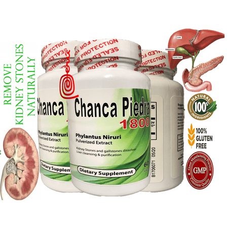1 Stone Breaker1800 ChancaPiedra Dissolver Cleanse Fight Kidney Gallbladder Pain