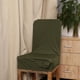 thumbnail image 3 of Opción De Color Boda Cenar Bar Taburete Silla Con Respaldo Bajo Cubierta Antideslizante Cubierta De Asiento BLESIY Comedor Silla Slipcover, 3 of 8