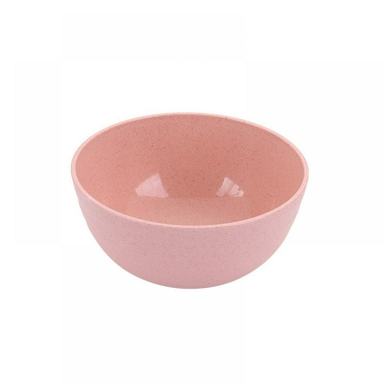 Cheer.us Instant Noodle Bowl Cereal Bowl Soup Bowl with Lid for Noodles, Soup, Cereals, Fruits, BPA Free, Microwave Dishwasher Oven, Size: 14, Pink